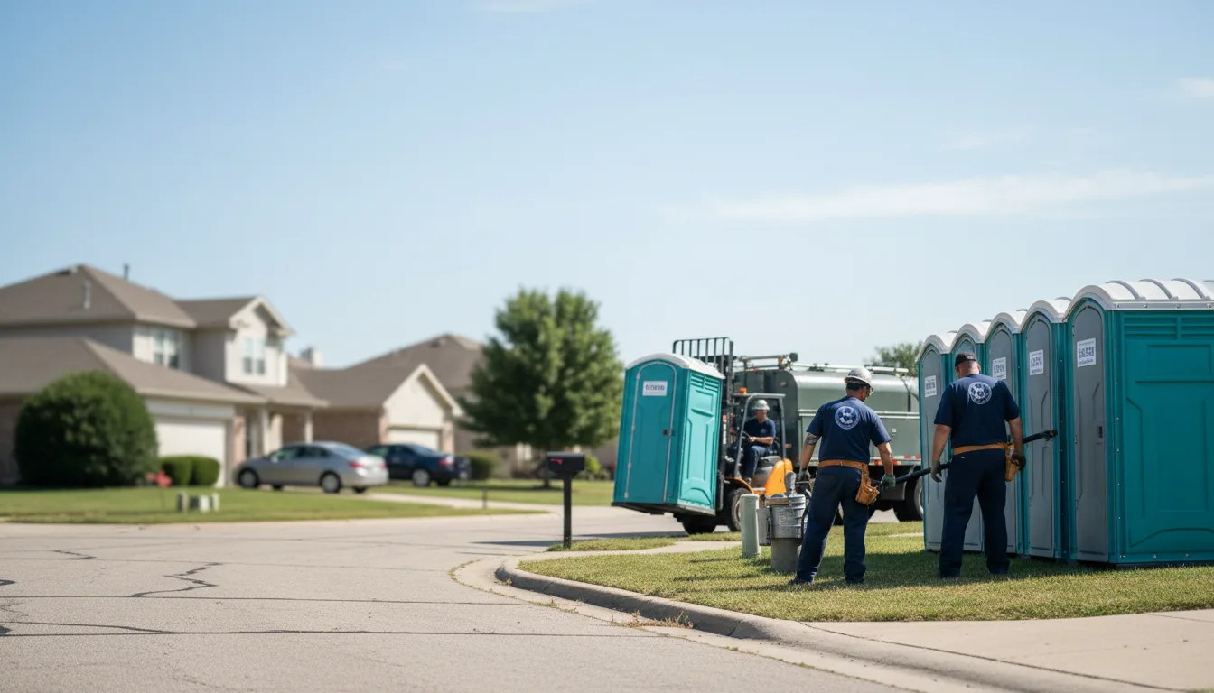 Porta Potty Rental in Slick, OK near me